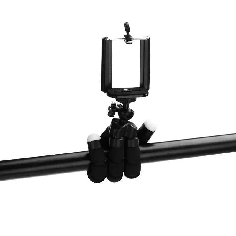 Portable octopus mini tripod stativv for phone camera flexible tripods mobile digicam holder clip smartphone monopod tripe standM240725