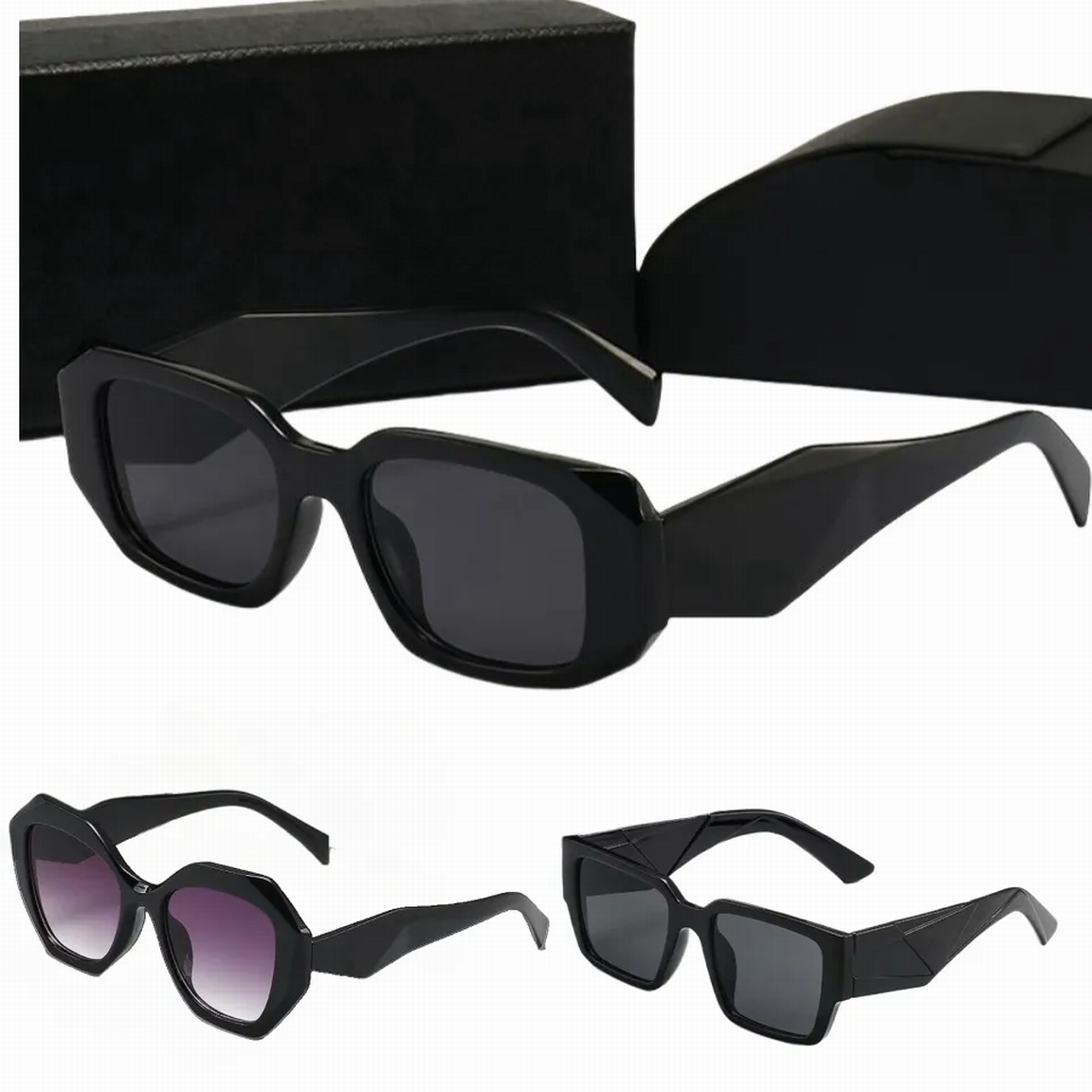 men women sunglasses Designer Woman Glasses Mens Black Sun Glasses Vintage Fashion Designer Sea Beach Sun Glasses for Man Woman 7 Color Sunglasses Sunglases