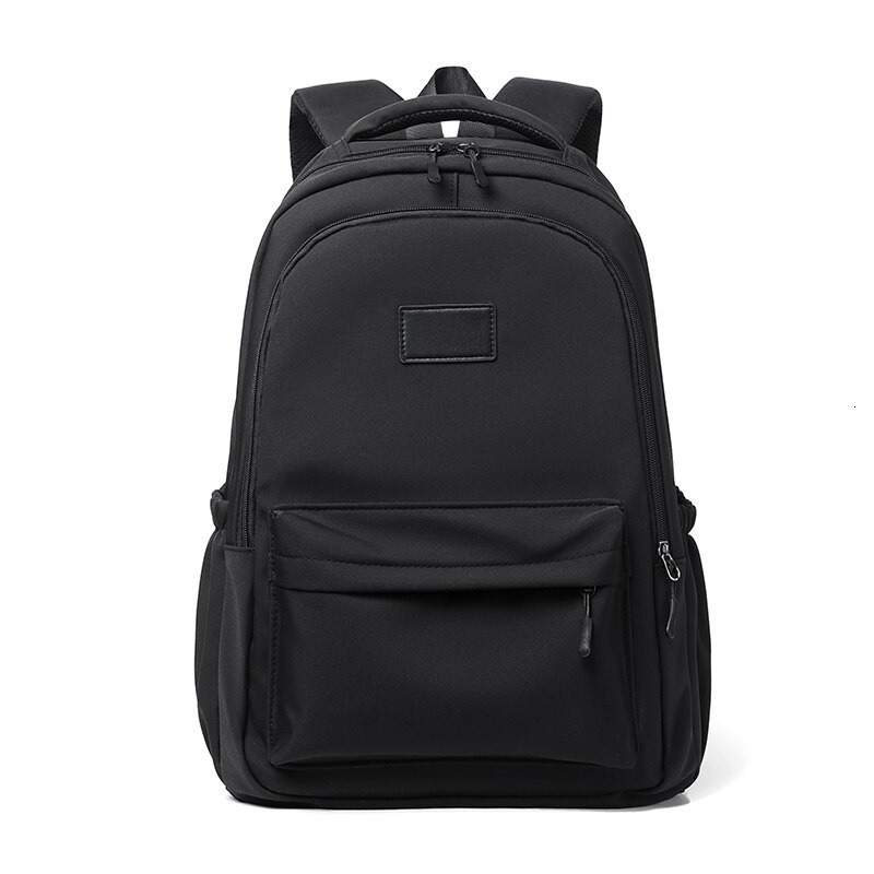 14 inch unisex school casual bag solid color outdoor sports shoulder large capacity travel laptop backpack y240726