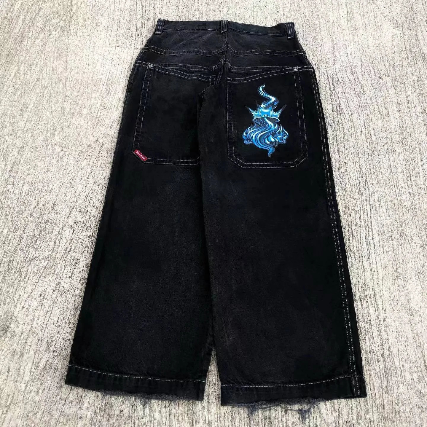 jnco jncos y2k jorts pants baggy jinco for men cargo clothing ropa jean jeans japanese 2000s style 240717 W260307