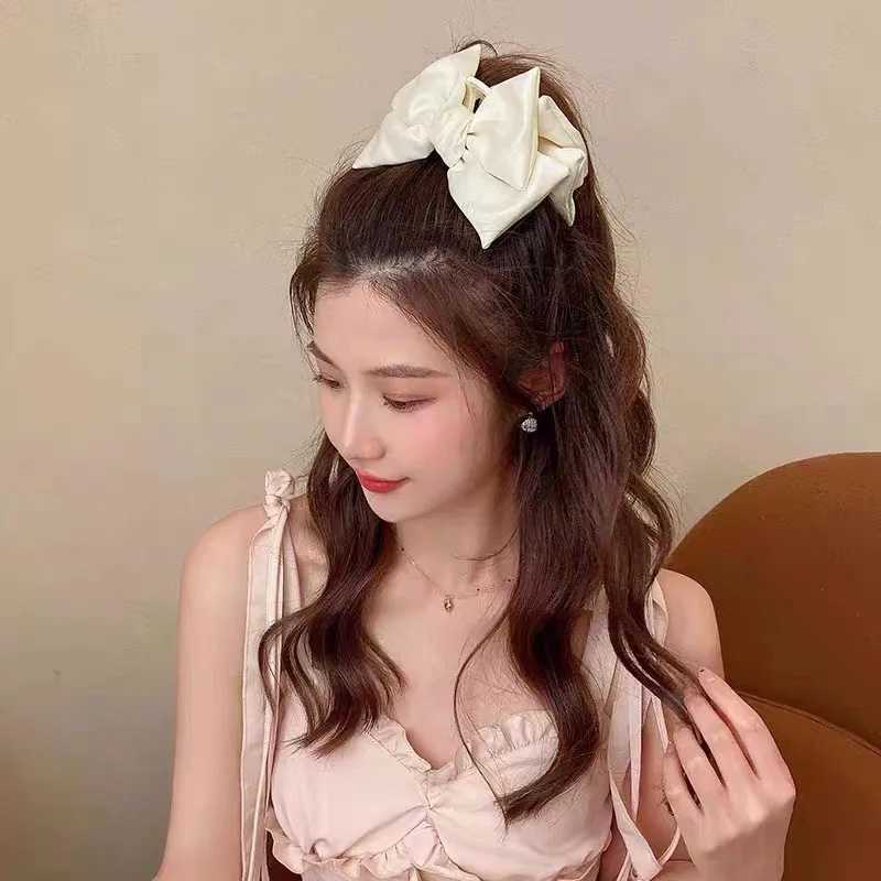 Super Large Bowknot Grip Clip Cute Hair Clip High-End Clip Hair AccessoryL240727