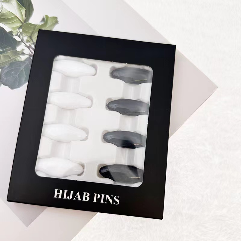 Multiple boxed pin brooches, scarves, shawls, magnetic buckles, brooch pins, decorative accessories 1 piece/8 pieces
