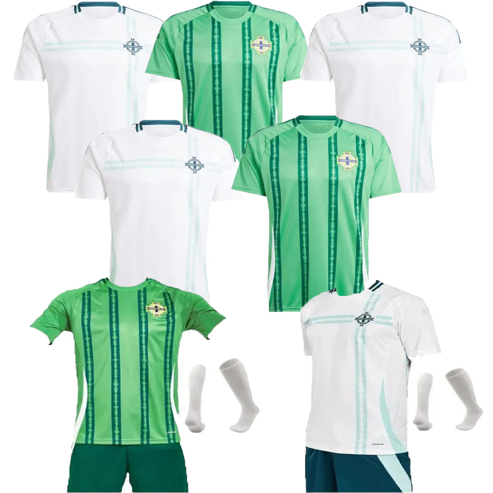 24 25 Northern Ireland MAGENNIS comfortable Soccer Jerseys 2024 /25 HOME BLUE EVANS LEWIS Saville MCNAIR BALLARD man and kids kits