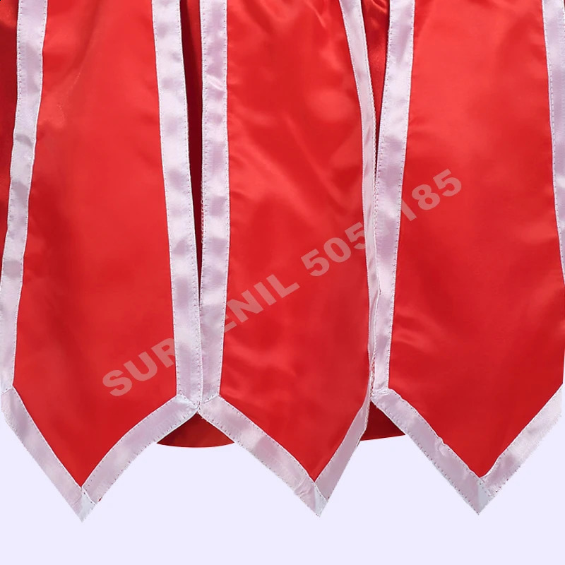 Muay Thai Shorts Fight Pants Grappling Shorts Kick Boxing Cage Short MMA Fighting Trousers Lotus Kids Women Men Satin Gym Trunks 240718