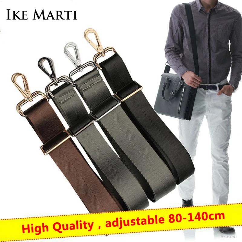 80140CM Replacement Shoulder Bag Strap For Briefcase Men Crossbody Bags Adjustable Black Women Accessories 250815