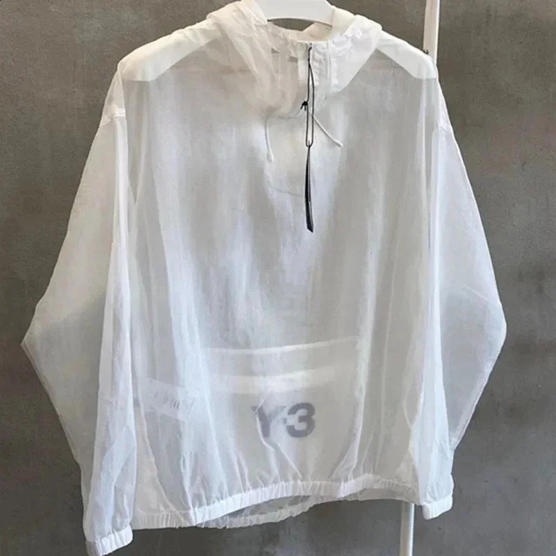 Large 6XL Summer Hip Hop Long Sleeve Hooded Jackets Sunscreen Thin Couple Loose Fit Sports Skin Coat Sun UV Protection Clothing 240717