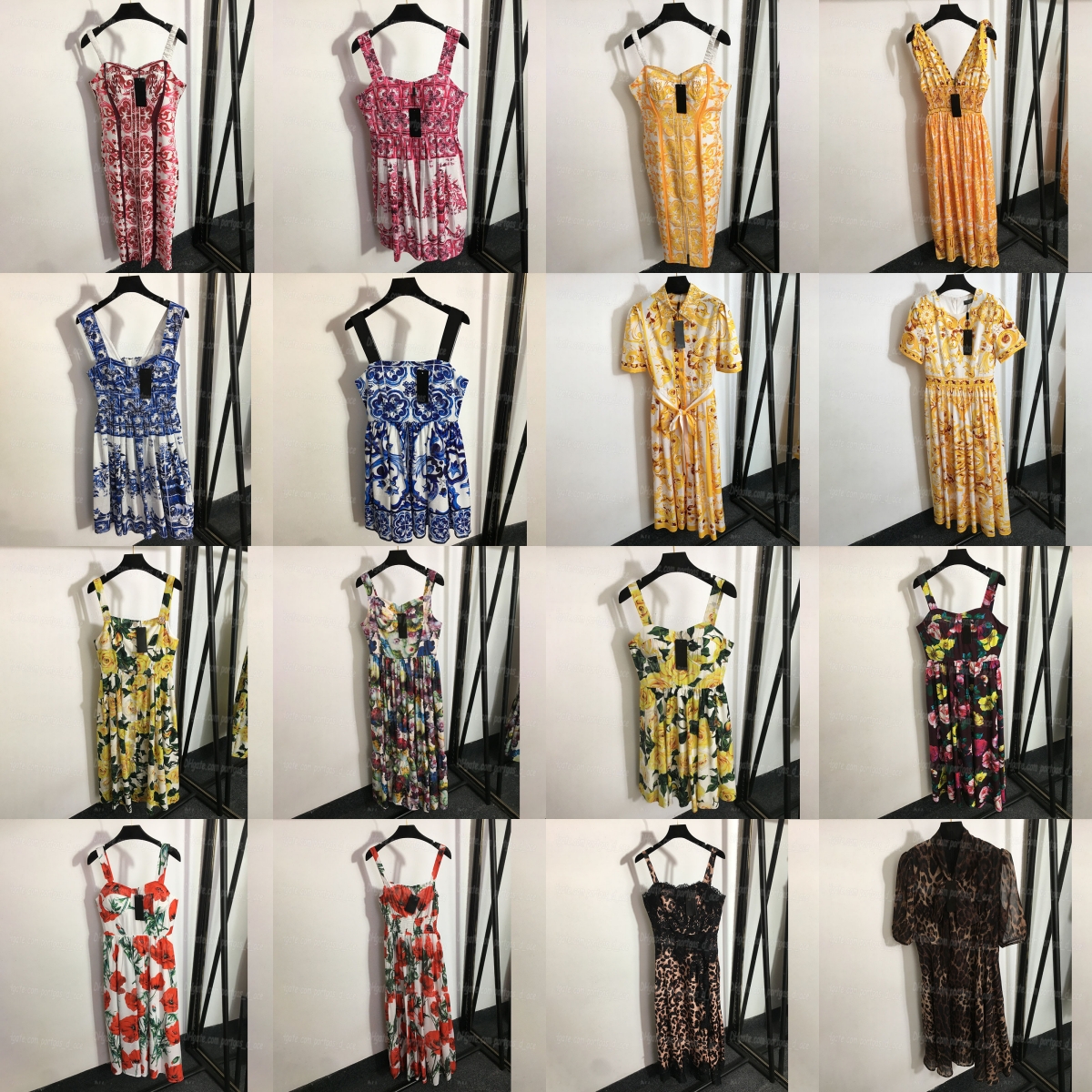 Flower Printed Women Dress Sexy V Neck Sleeveless Dress Long Sleeve Pleated Dresses Elegant Summer Casual Holiday Dress