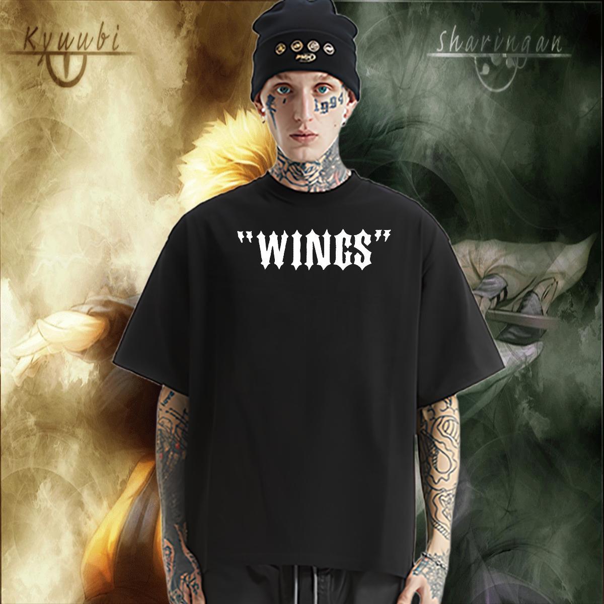 New T-Shirts letter Wear 100% Cotton 230g Street Casual Free Shipping Custom Print Oversized Breathable Men Tops Tees