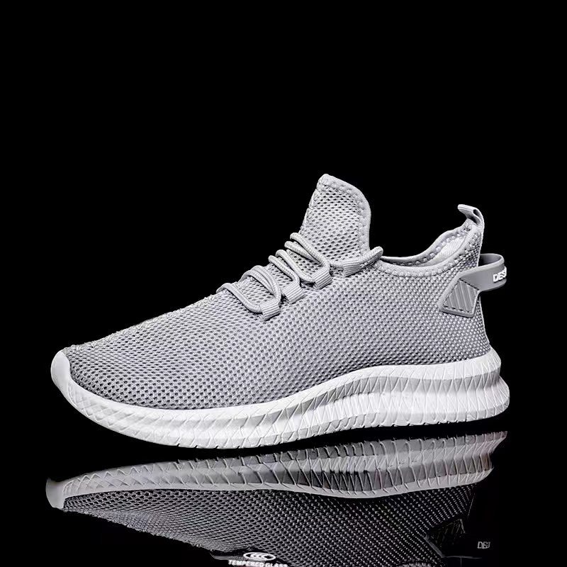 Running Shoes Ddmysports For Men Solid Color Grey Blue Green Comfortable Mens Trainers Outdoor Platform Sneakers GAI Shoes s