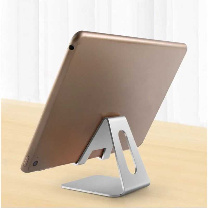 Metal Mobile Phone Holder Stand Universal Desktop Aluminum Alloy Tablet Holder for IPhone IPad Table Cell Phone StandM240725