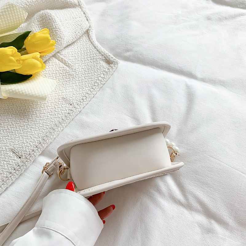 2023 Spring New Women's Straw Fashion Trend Pearl Handbag Trendy Versatile Single Cross Shoulder Small Square Bag H727#33 ddmy 71ba