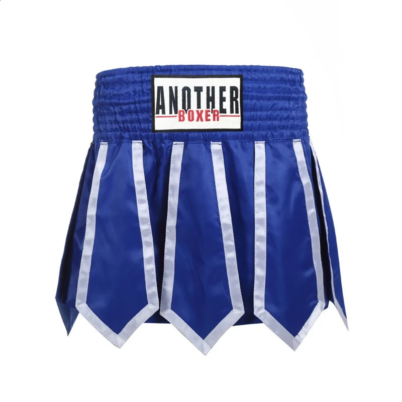Muay Thai Shorts Fight Pants Grappling Shorts Kick Boxing Cage Short MMA Fighting Trousers Lotus Kids Women Men Satin Gym Trunks 240718