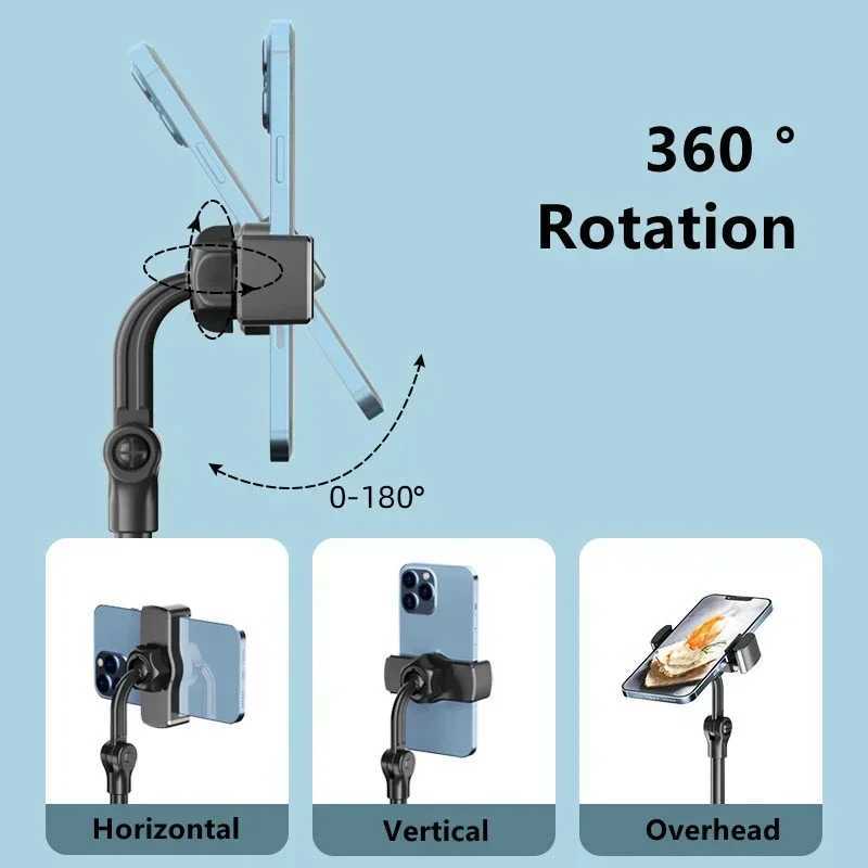 Desktop Tripod for Phone Smartphone Iphone with Phone Holder Stand Bracket Tripe for Mobile Telefoon Statief Stand TableM240725
