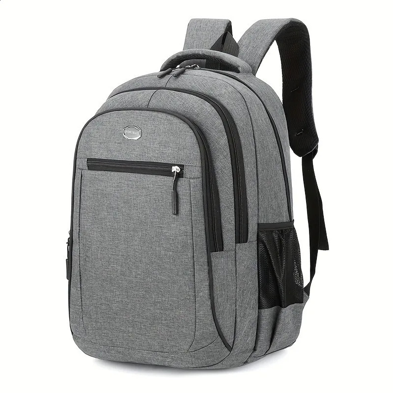 Large Capacity Backpack Mens And Womens Student Computer BagMulti Pocket Waterproof Wearresistant Commuting BackpackChr y260615 - view 5