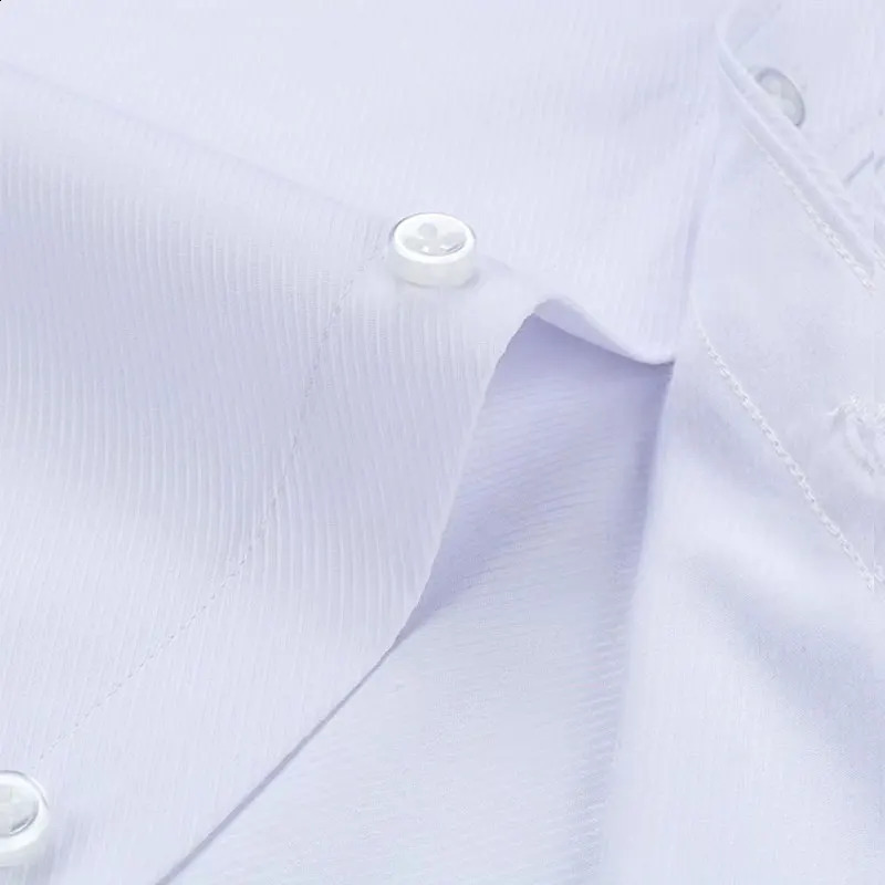 7XL 8XL Mens long-sleeved shirt Spring summer cotton plus-size business casual high-quality workwear wear fashion 240822
