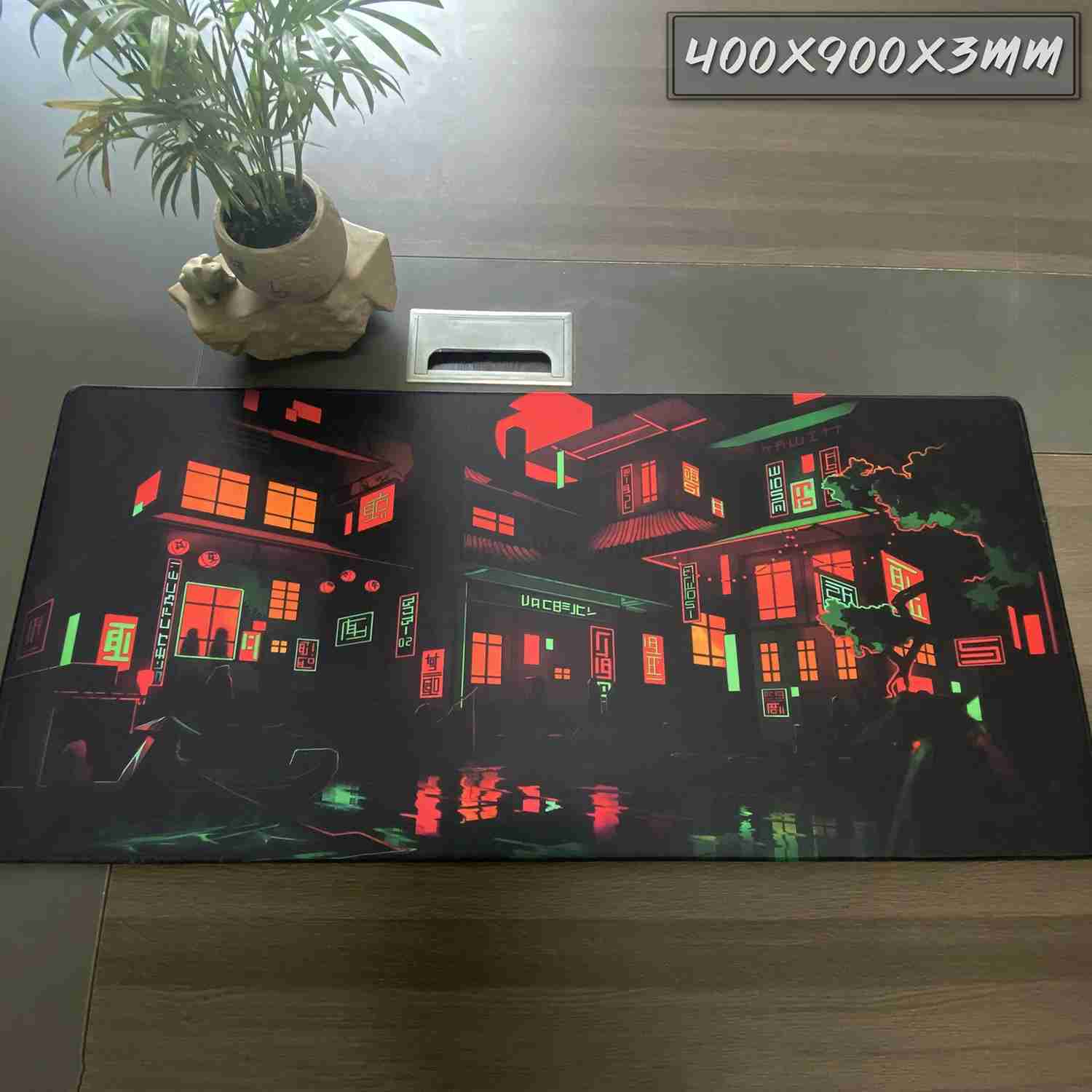 Personalized Art Gaming Mouse Pad Gamer Large tapis de souris anime Rubber Locking Edge Big Computer Mousepad Laptop Desk MatM240727