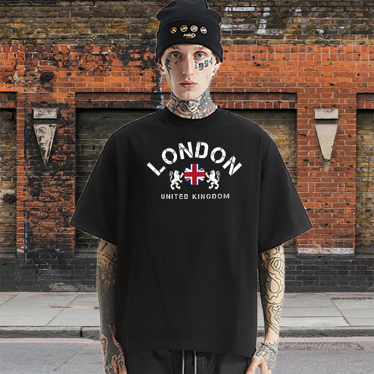New Designer Man T Shirts letter Tops Shirt 230g 100% Cotton Beach TOP Quality Floral Print Pure Cotton Tshirt for Man Woman