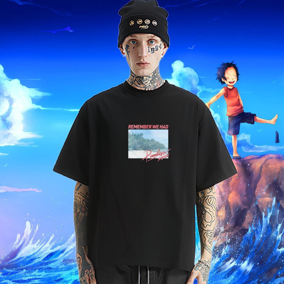 Fashion Design Men T Shirts beach Polos 230g Pure Cotton Street Wear TOP Quality Plus Size Custom Breathable Men Tees