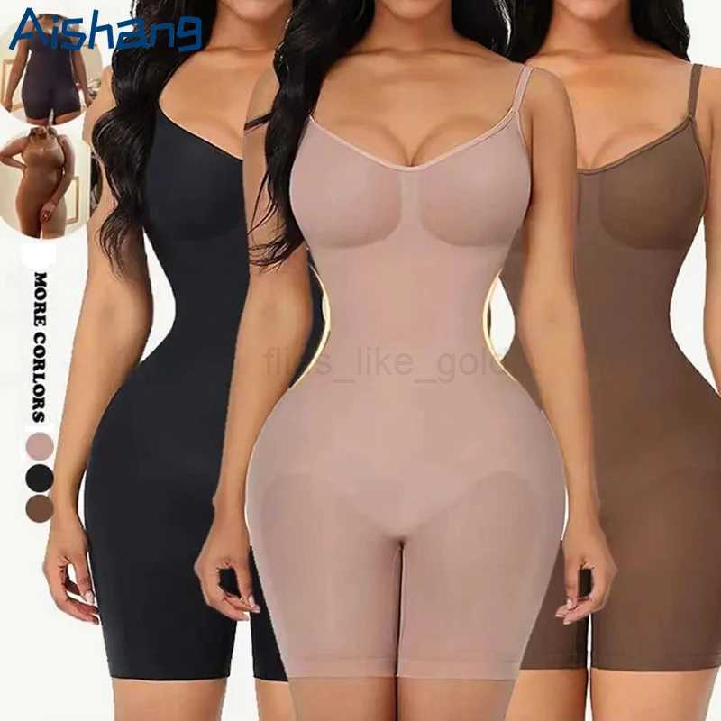 Women Bodysuit Shapewear Tummy Control Full Body Shaper Slimming Sheath Butt Lifter Push Up Thigh Slimmer Abdomen Shapers CorsetL240727
