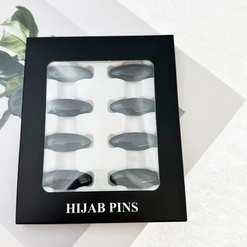 Multiple boxed pin brooches, scarves, shawls, magnetic buckles, brooch pins, decorative accessories 1 piece/8 pieces
