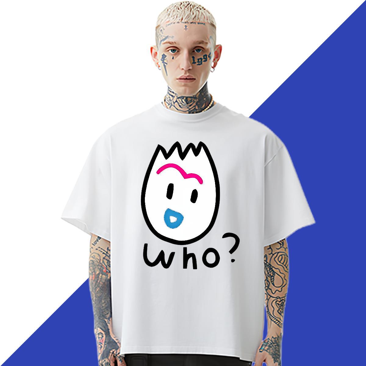 New Designer Man T Shirts letter Top Tees 230g Pure Cotton High Street Hip Hop High Quality Custom Printed Short Sleeve Soft Men Tops Tees