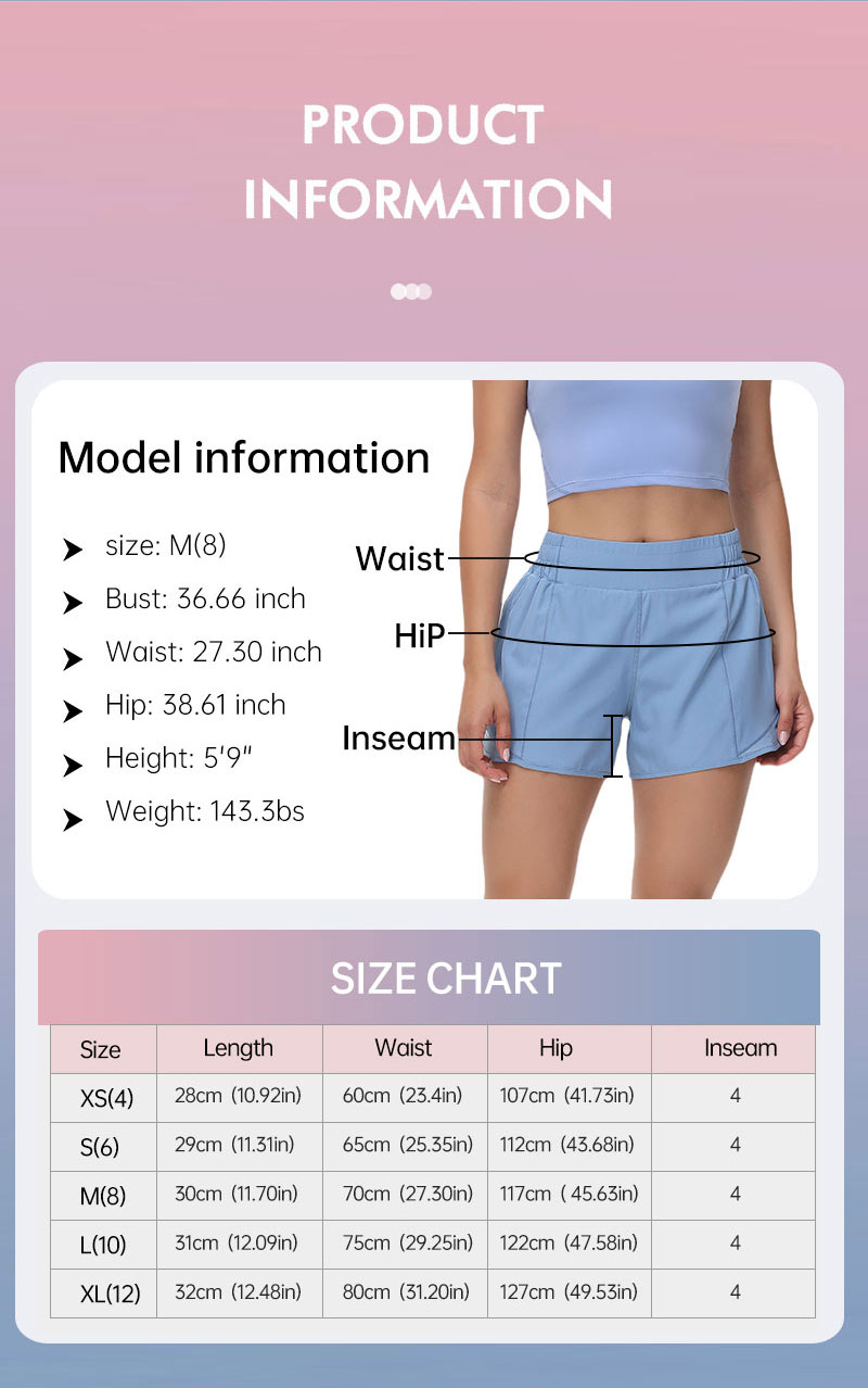 Womens Hotty Hot High-Rise Lined 4 Gym Fitness Training Tights Sport Quick-drying Short Pants Fashion Trousers XJ260206