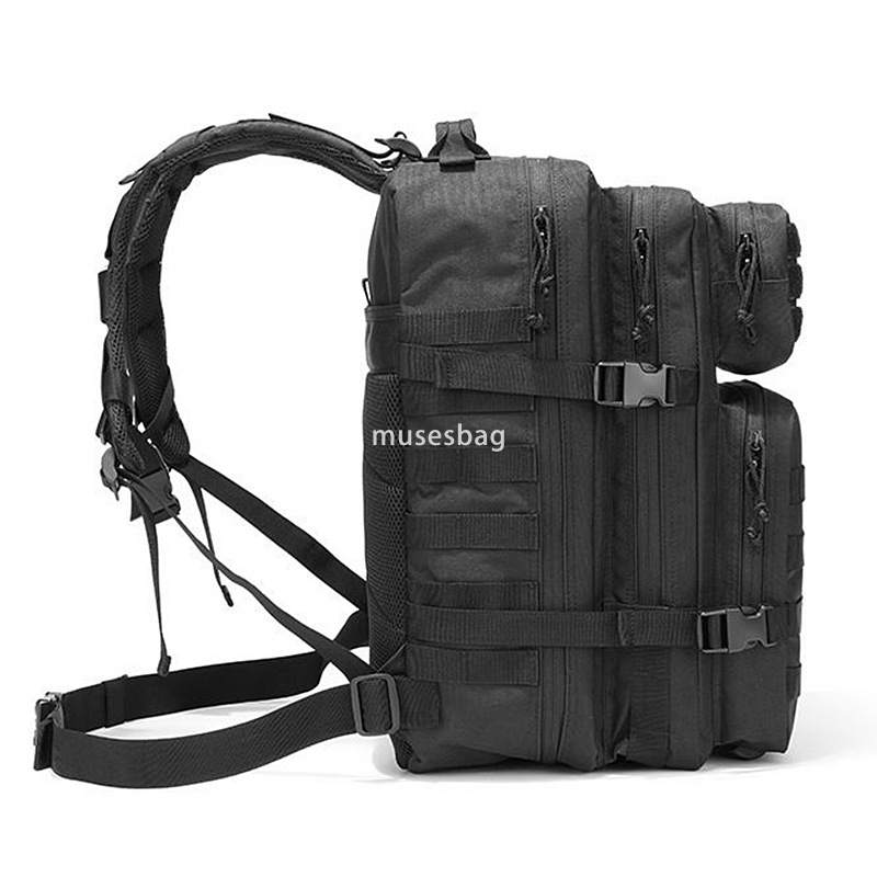 Cross-border outdoor sports backpack 45L large capacity multi-functional waterproof wear-resistant MOLLE tactical bag 3P attack backpack