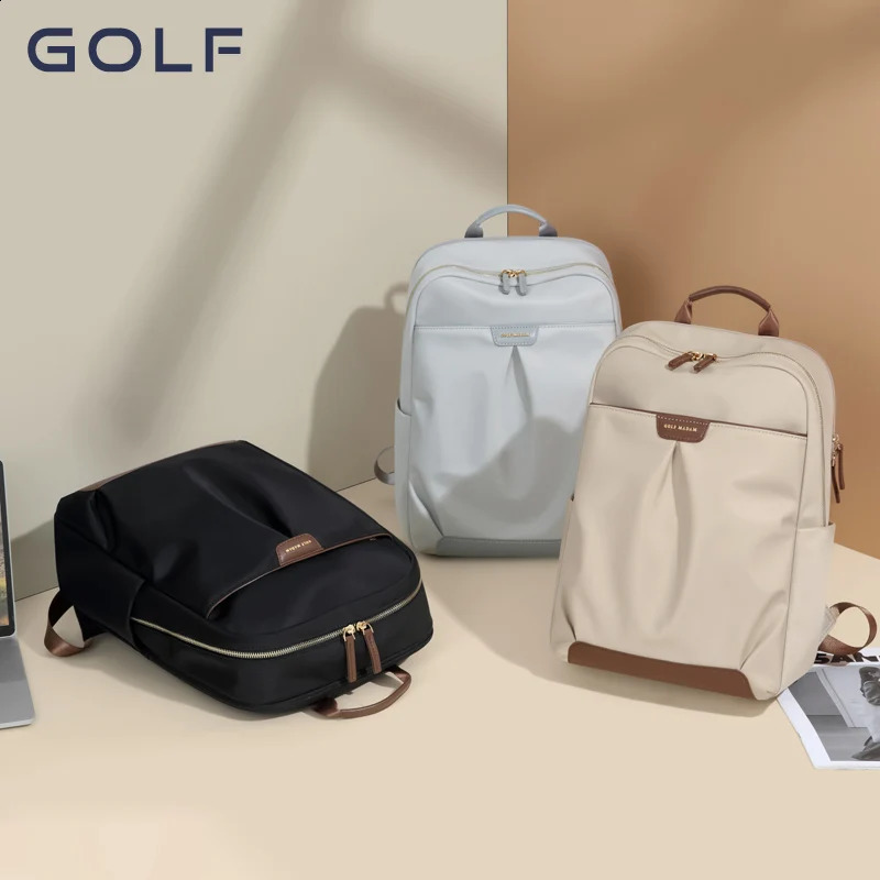 Golf backpack womens 2024 fashion travel large capacity commuting computer bag 240726