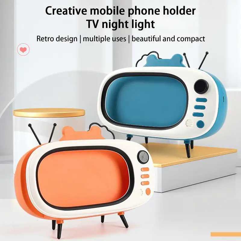Convenient Mobile Phone Holder Universal Phone Stand Fall Resistant Firm Holder Retro TV Mobile Phone Holder StandM240725