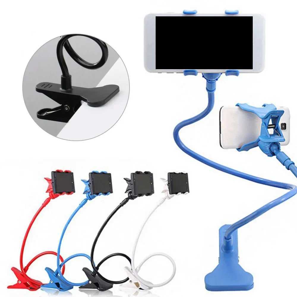 Universal Cell Phone holder Flexible Long Arm lazy Table Rack Stand Clamp Bed Tablet Car Mount Bracket For iPhone XS X SamsungM240725