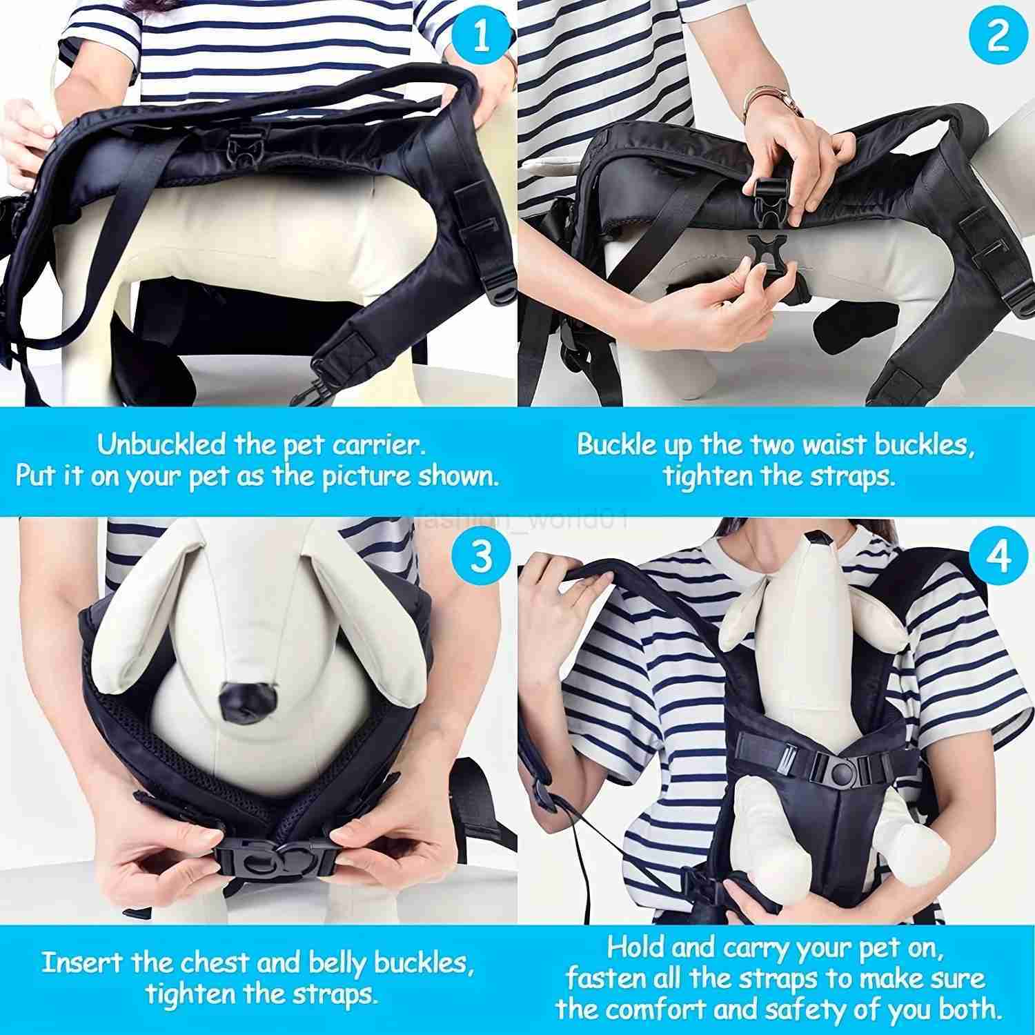 Pet front dog harness adjustable hand free dog harness suitable for small and medium-sized dogsX2407277