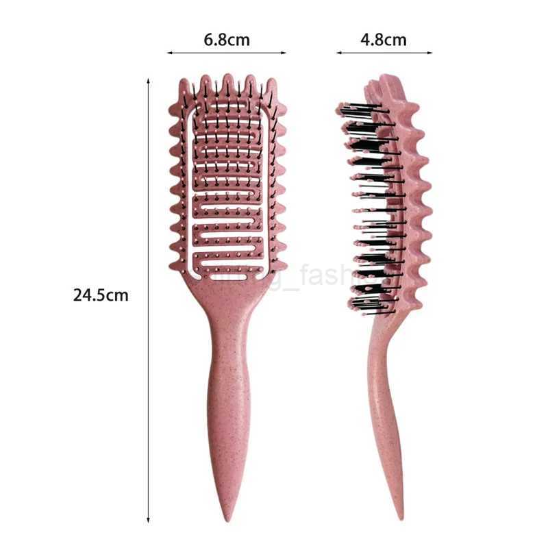 2pcs Curl Defining Brush Boar Bristle Hair Brush Styling Brush Curl Define Styling Comb Shaping and Defining Curls Brushes CombCL240727