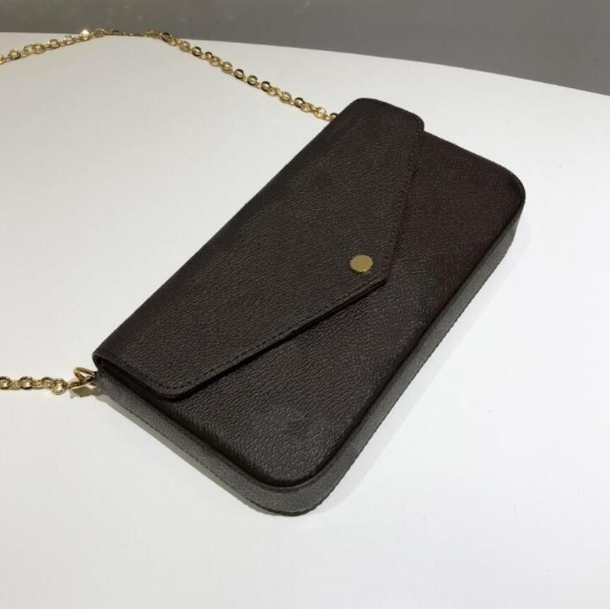 Women Designer Bag Handbag Shoulder Bags Original Box clutch purse women ladies date code serial number Evening cross body Chain three in one