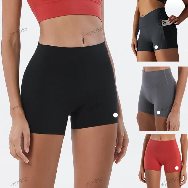 Yoga shorts leggings Women Shorts Outfits Lady Sports Triple Ladies Pants Exercise Fitness Wear Running close skin gym slim fit jump Cycling Pilates short yoga pants