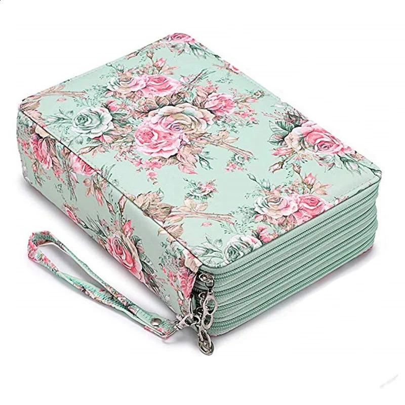 78 Slots Pencil Case School Pencilcase for Girl Boy Pen Box Large Penal Big Cartridge Bag Stationery Pencilholder Kit Pouch 240723