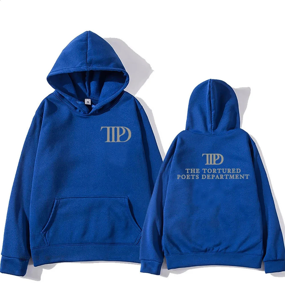 TTPD The Tortured Poets Department Hoodies Album Graphic Printing Sweatshirts Comfortable Fleece MenWomen Sudaderas 240719