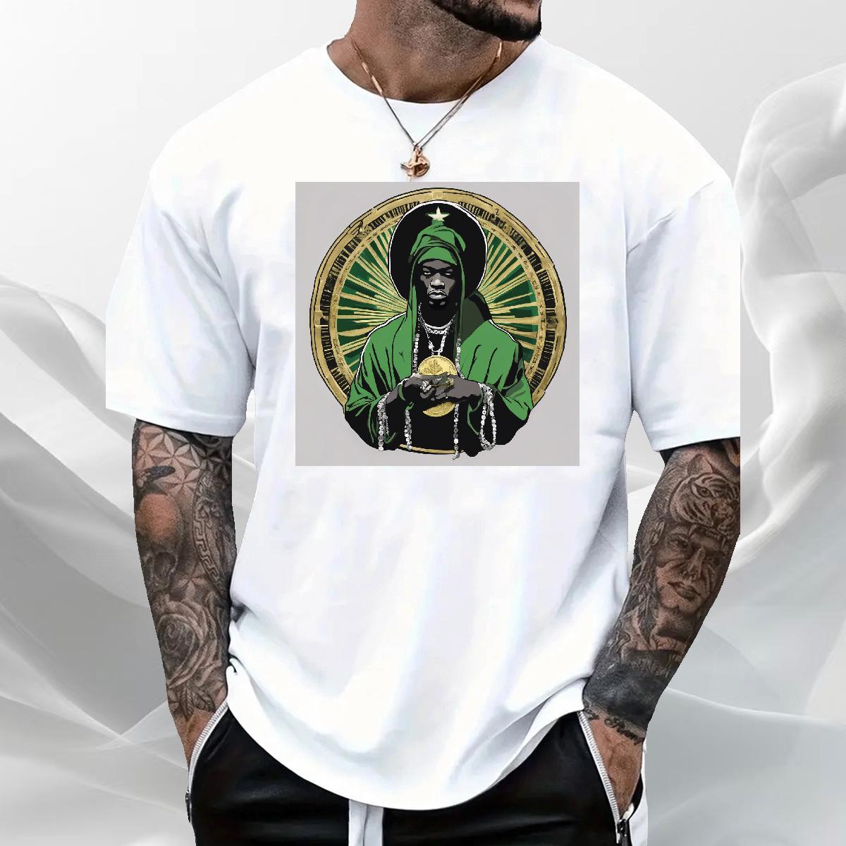 Loose Men Tees 100%… - image