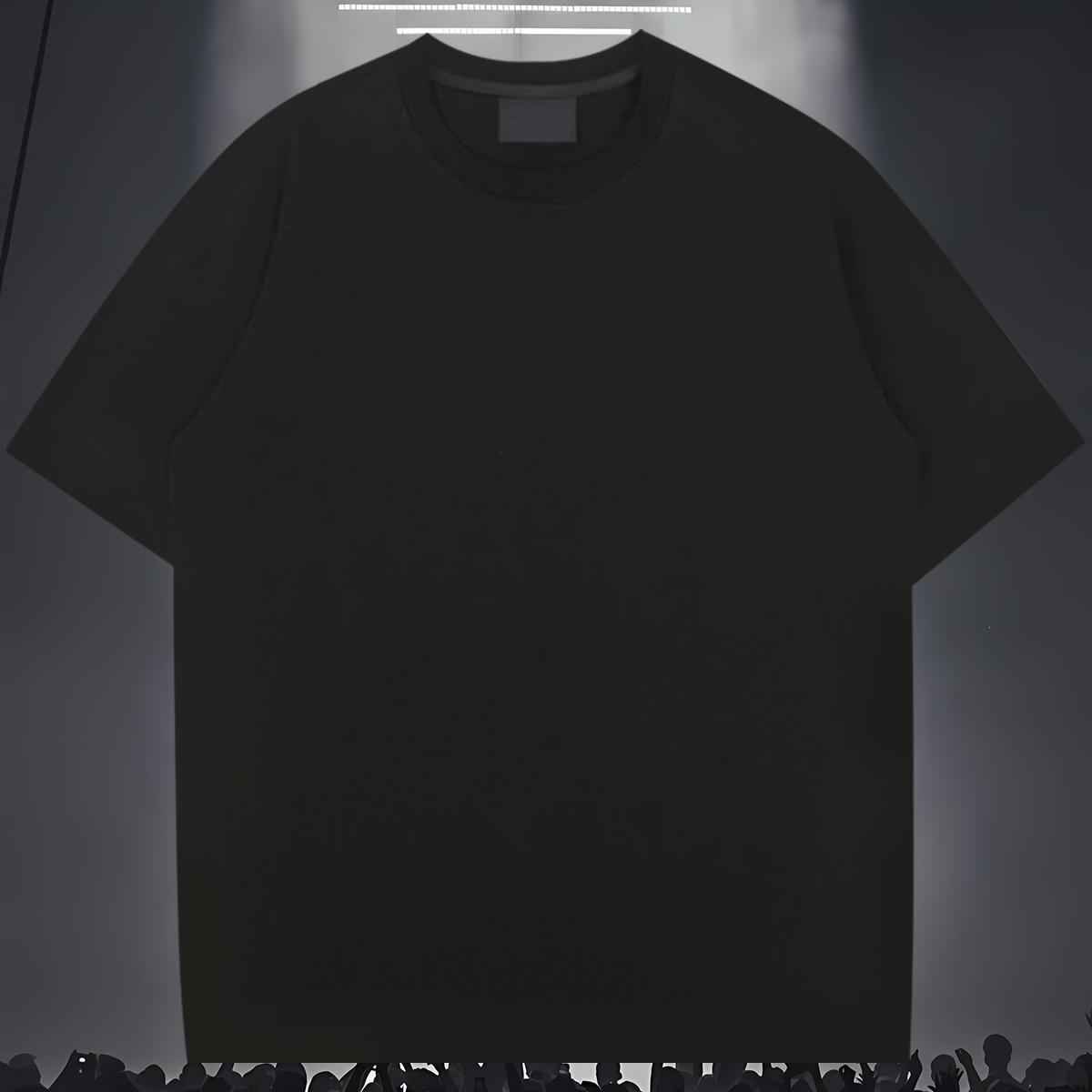 Casual New T Shirt For Man eye of the devil Clothes 230g Cotton Hip Hop Street Comfortable Custom Printed Breathable Short Sleeve Tshirts