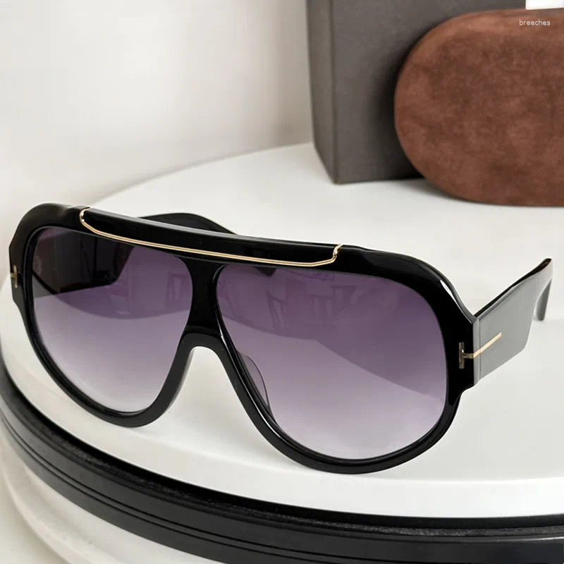 Sunglasses Oversized Original Luxury Women Men Acetate Glasses Retro Vintage Colored Sun Glases Aesthetic Trendy