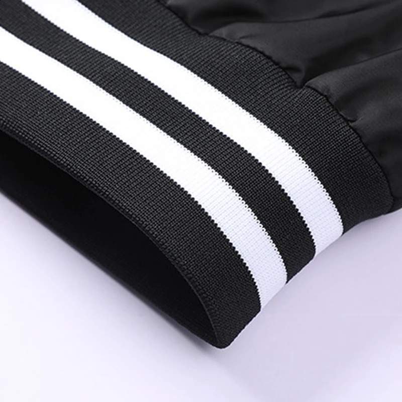 Supzoom arrivals ribbed cotton fashionable single chest casual pilot Ins bomber baseball jacket loose open top pure 240827