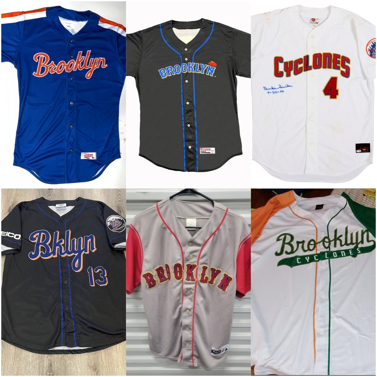 Brooklyn Cyclones Baseball Jersey Custom Jersey Any Name Number