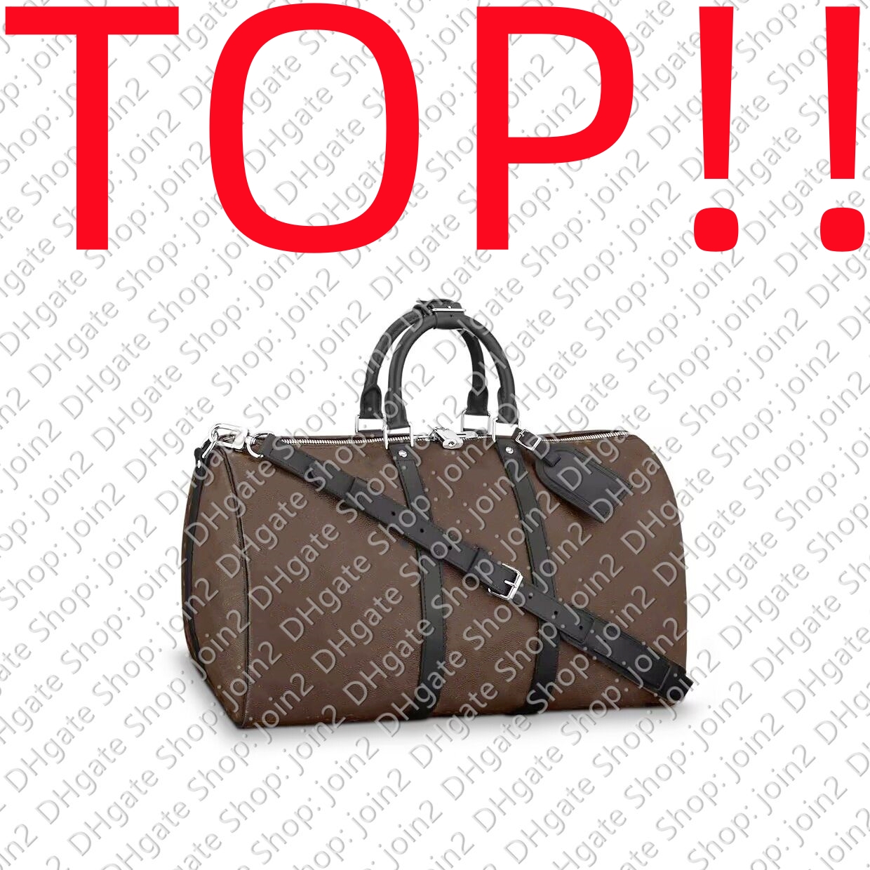 Duffel Bags TOP. KEEP 55 50 45 ALL Designer Women Men Travel Duffle Casual Bag Luxury Rolling Softsided Luggage Set Suitcase Name Tag