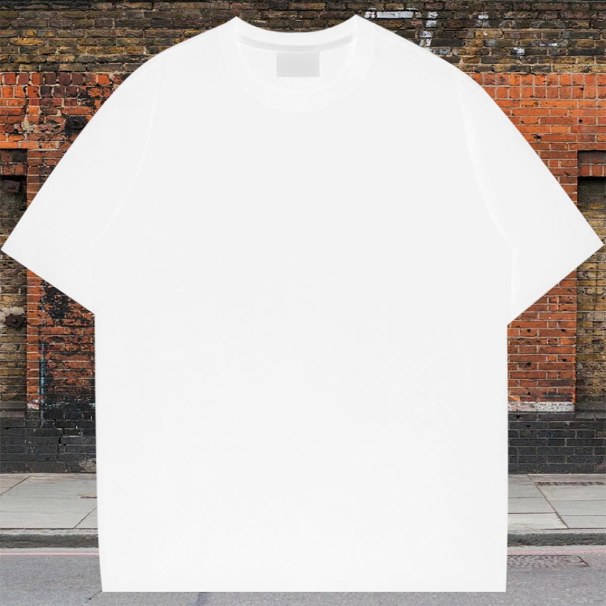 Comfortable Mens Tshirts Street wear Hip Hop 230g Pure Cotton Graphic Breathable Short Sleeve letter T Shirt For Man Fashion Tops Shirt
