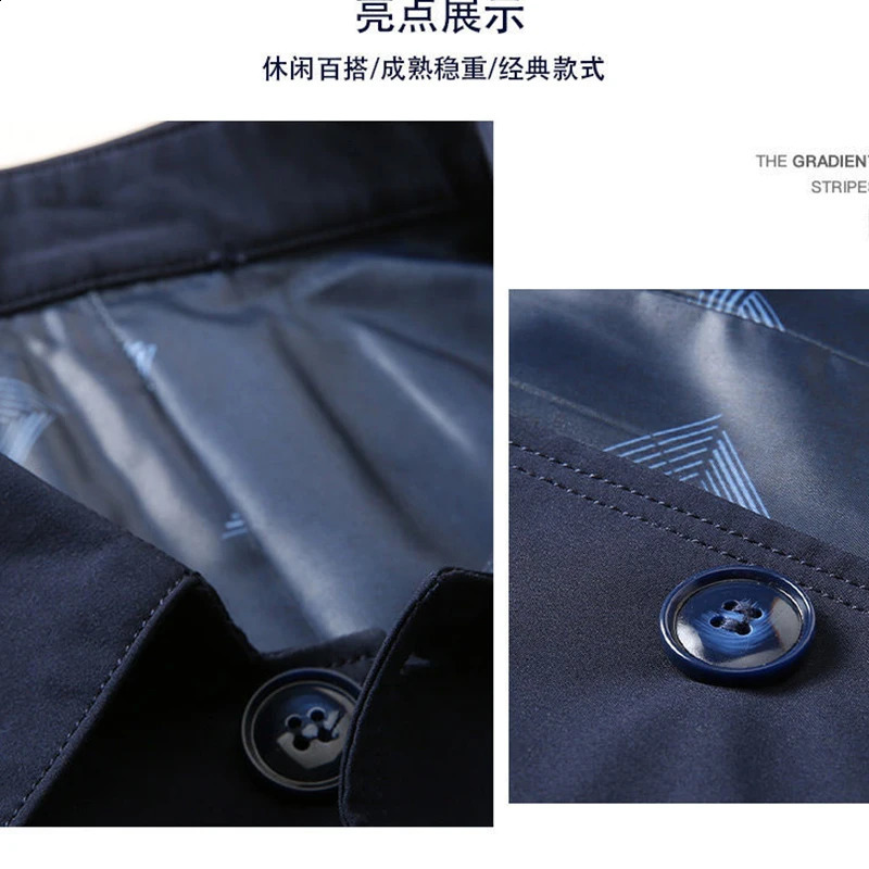 Spring and autumn mens casual fashion solid color jacket Hombre long sleeved ultrathin fully matched button top cardigan 240812
