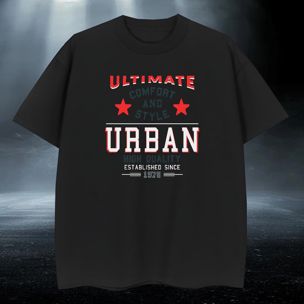 Cool Design Mens Tshirts 100% Cotton 230g Hip Hop Street letter DIY Printed Breathable Crew Neck Fashion New Man T Shirts Tops
