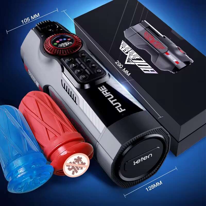 New Leten Future 708 III Totem Male Automatic Masturbation Oral Sex Toys Telescopic Smart Voice Heating Adult Men Sex Machine