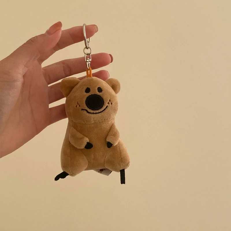 Funny Cute Stylish Soft Keychains Cartoon Popular Cartoon Little Animal Bag Pendants Plush Doll Couple Keychains Bag Pendant NewL240729