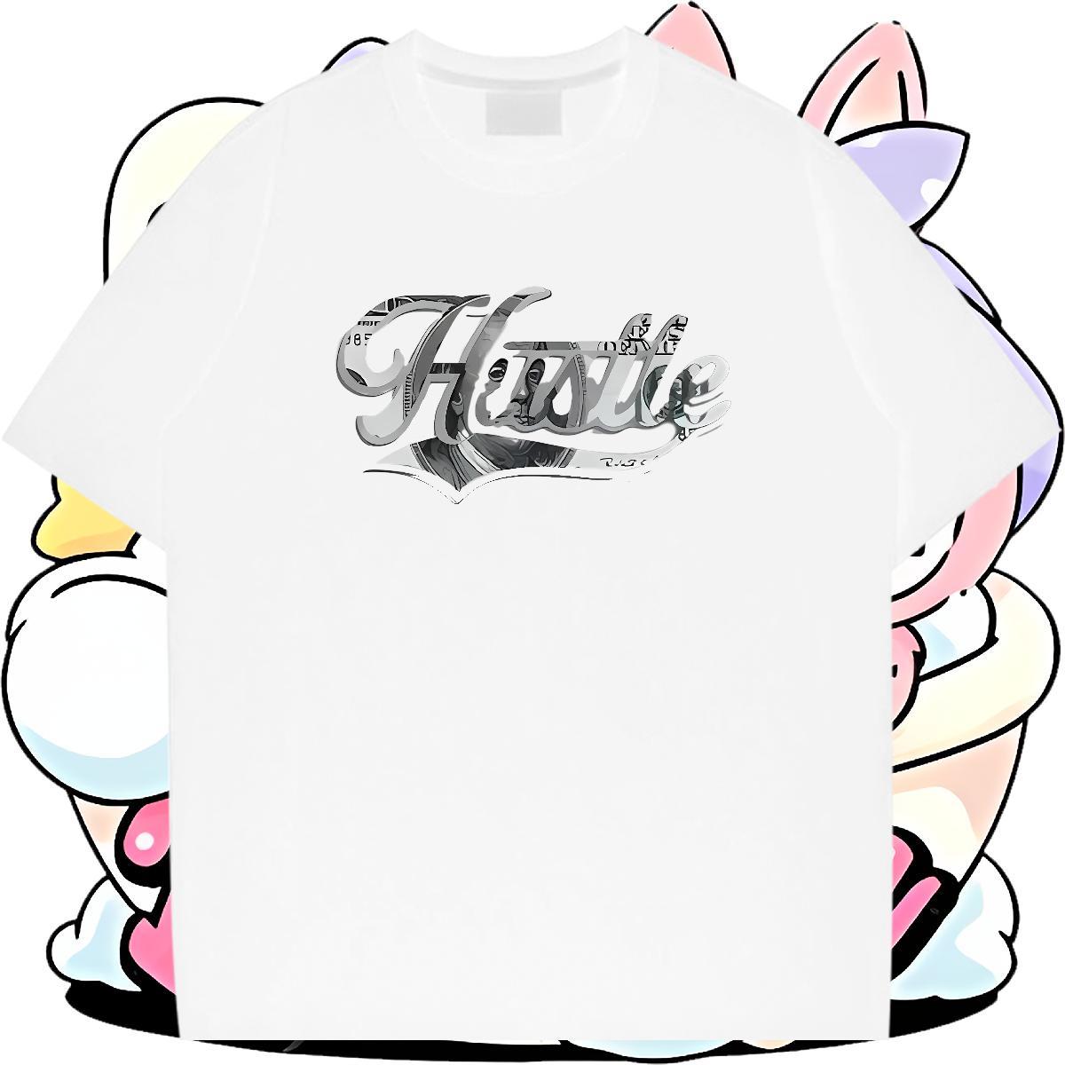 TOP Quality Couples T Shirts 230g 100% Cotton Street Wear letter Customized Print Breathable Short Sleeve Fashion Designer T Shirt For Man Tee Shirt