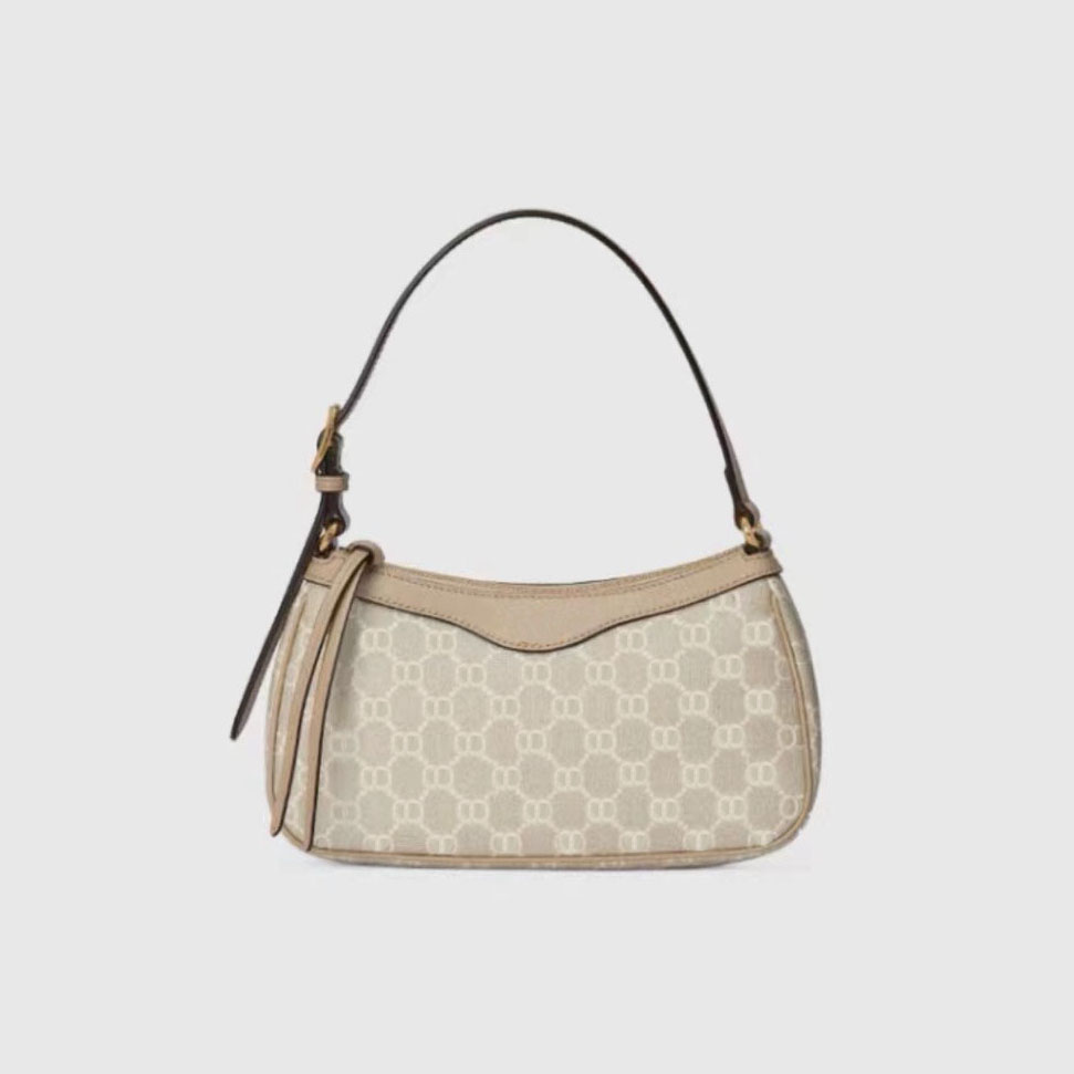 Designer Shoulder The Ophidia Hobo Underarm Bag Crescent Moon Letters Chain composite lady clutch shoulder tote female fashion bag