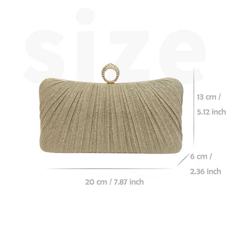 Women Lady Luxury Evening Clutch Shoulder Bag Handbag Purse Party Wedding Prom Birthday Rose Silver Gold BlackXJ240729